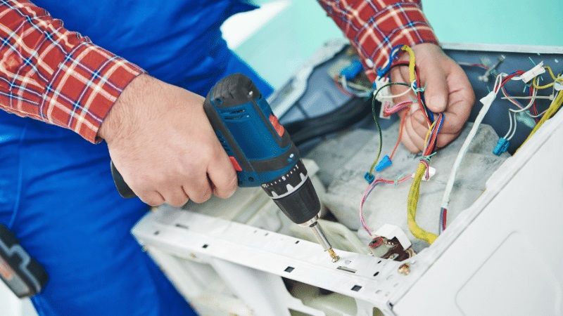 Gölbaşı Toshiba Toshiba çamaşır makinesi kart tamiri – Su almama arızası orijinal parça ile giderildi. - Teknik servis örneği